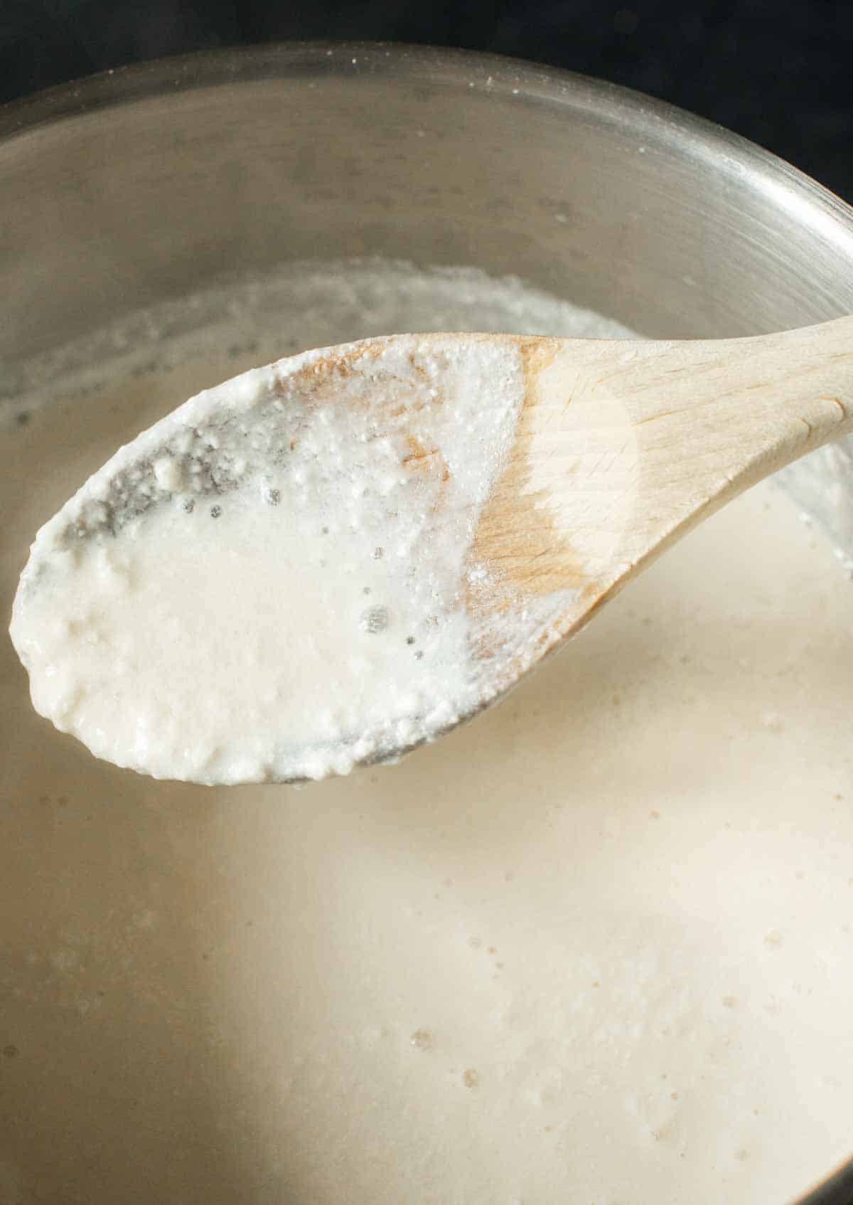 Image of almond ricotta