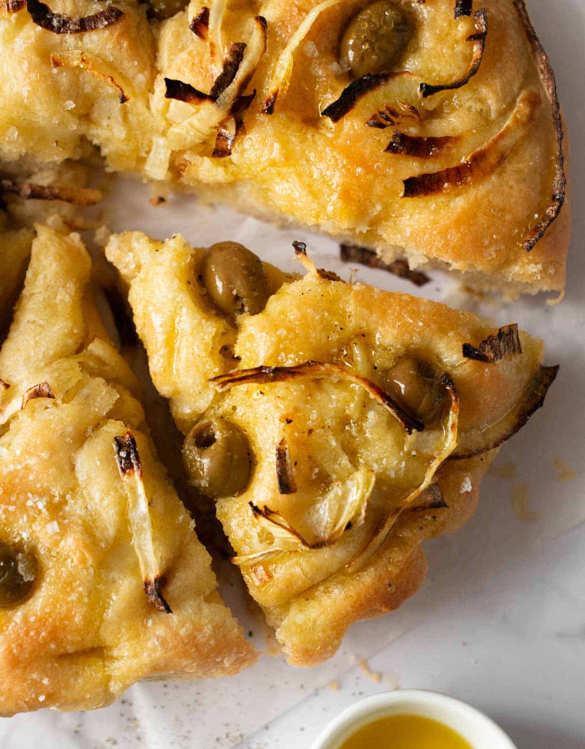 Image: focaccia no knead