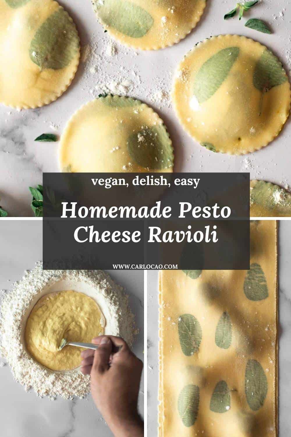 Image: Pesto Cheese Ravioli