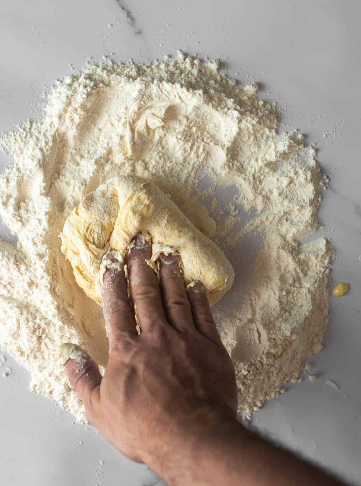 Image: vegan ravioli dough