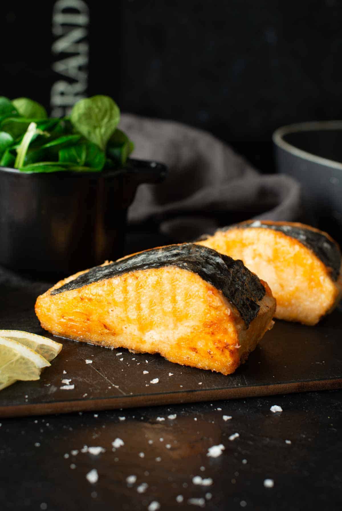 Image: vegan salmon fillets