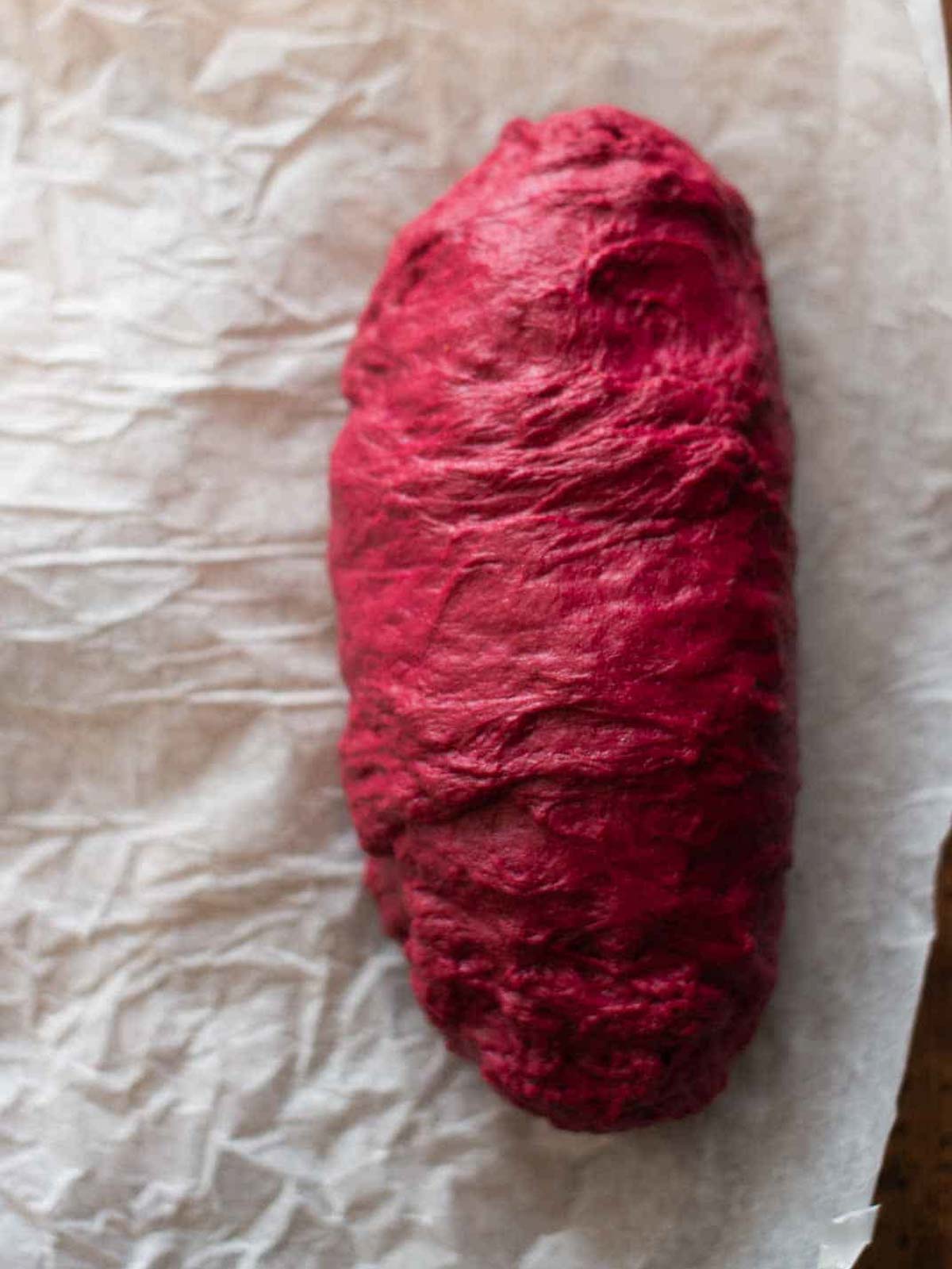 this image shows the vegan seitan fillet before cooking.
