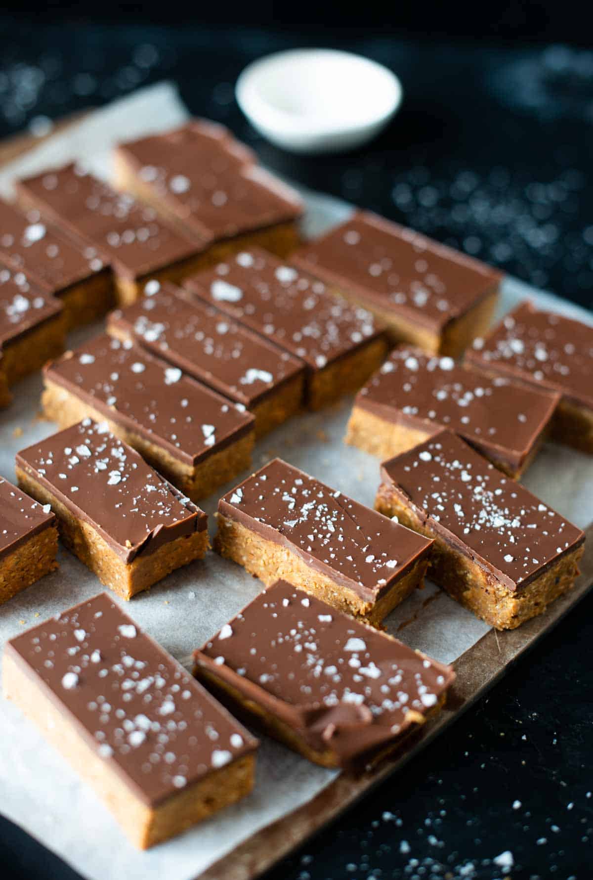 image: vegan peanut butter bars