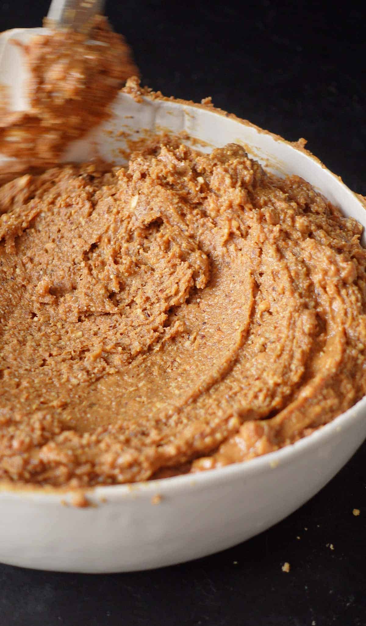 peanutbutter mixture after being properly mixed