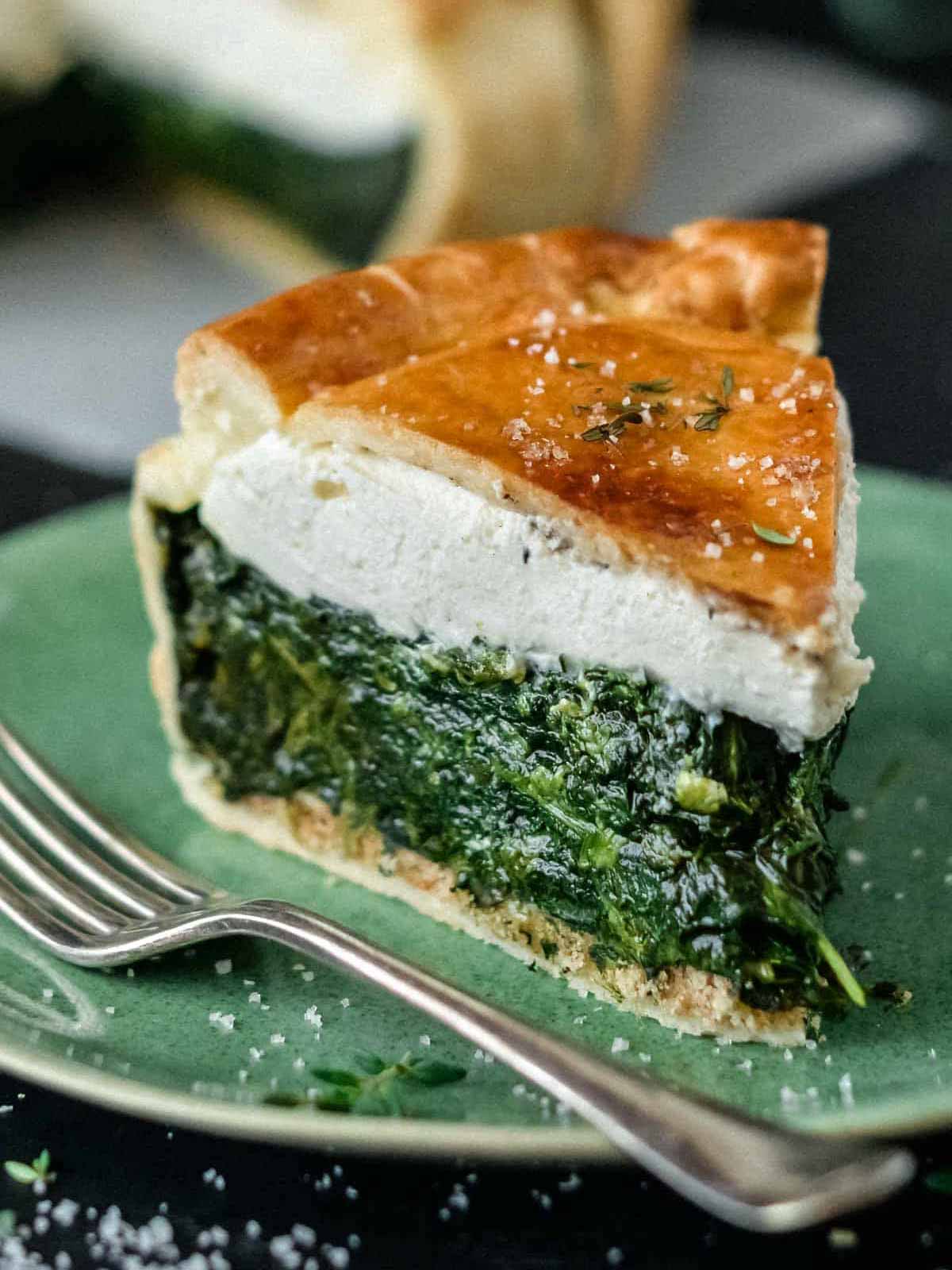 Vegan Spinach Pie with Ricotta (Easy Recipe) Carlo Cao