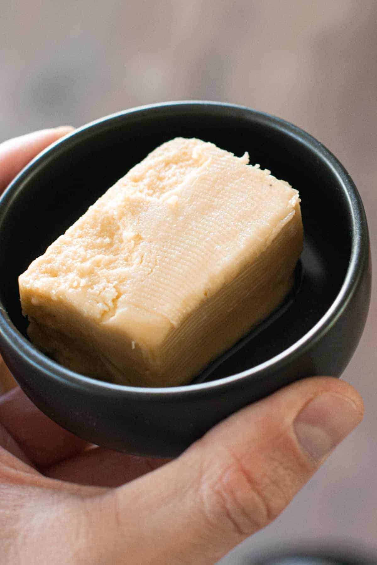 image: vegan butter in a bowl