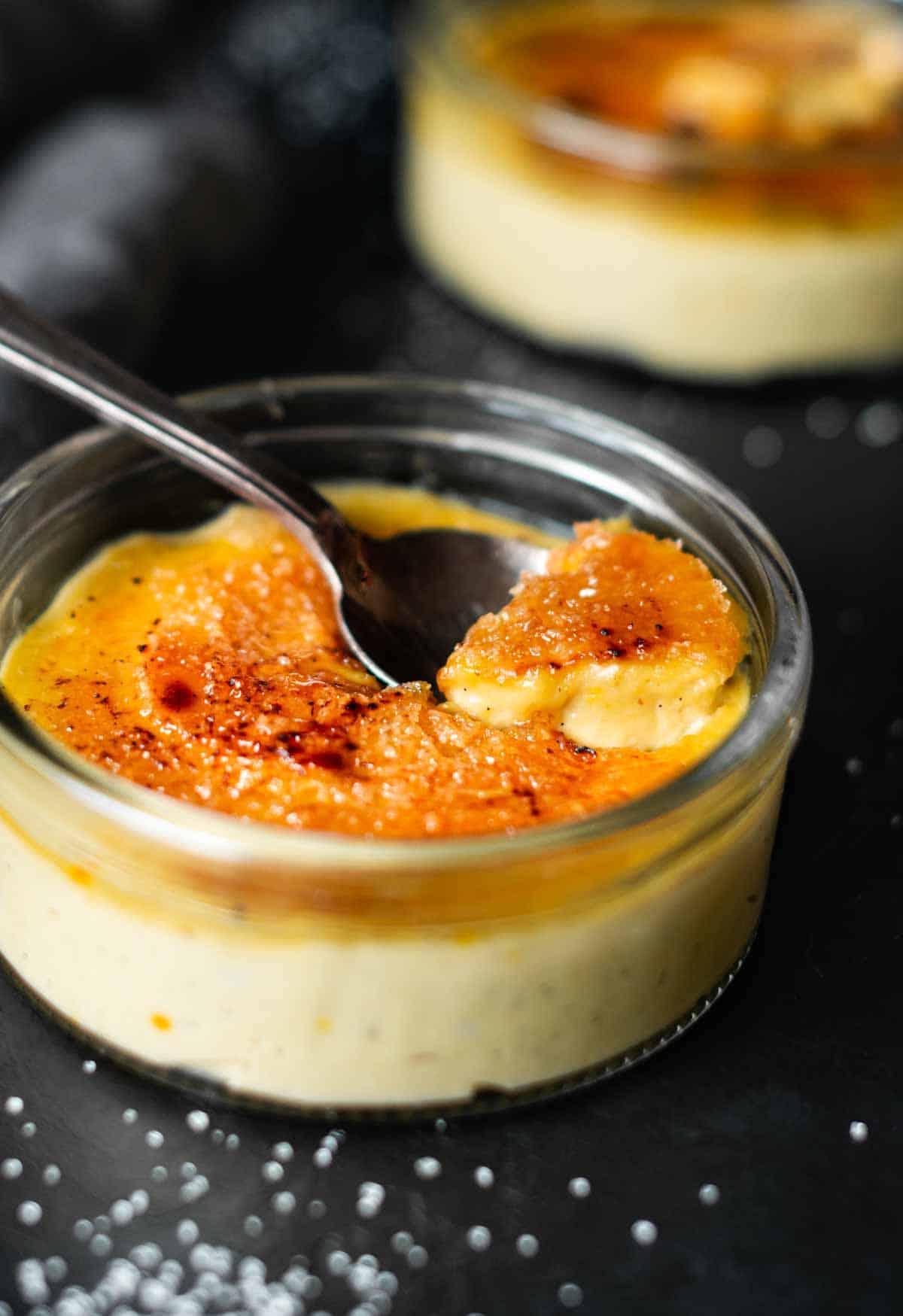 Vegan Crème Brûlée - Addicted to Dates