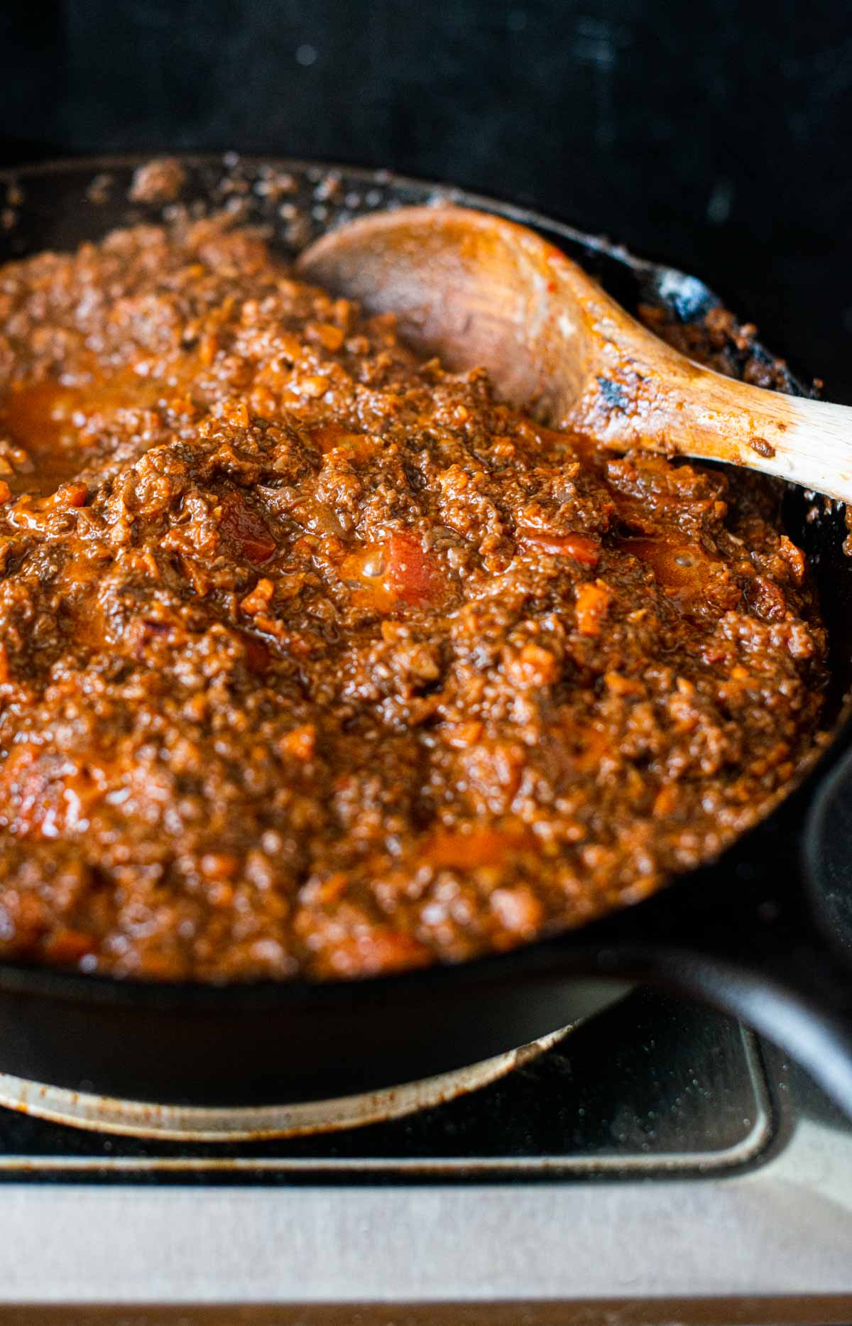 Image: vegan mushroom bolognese