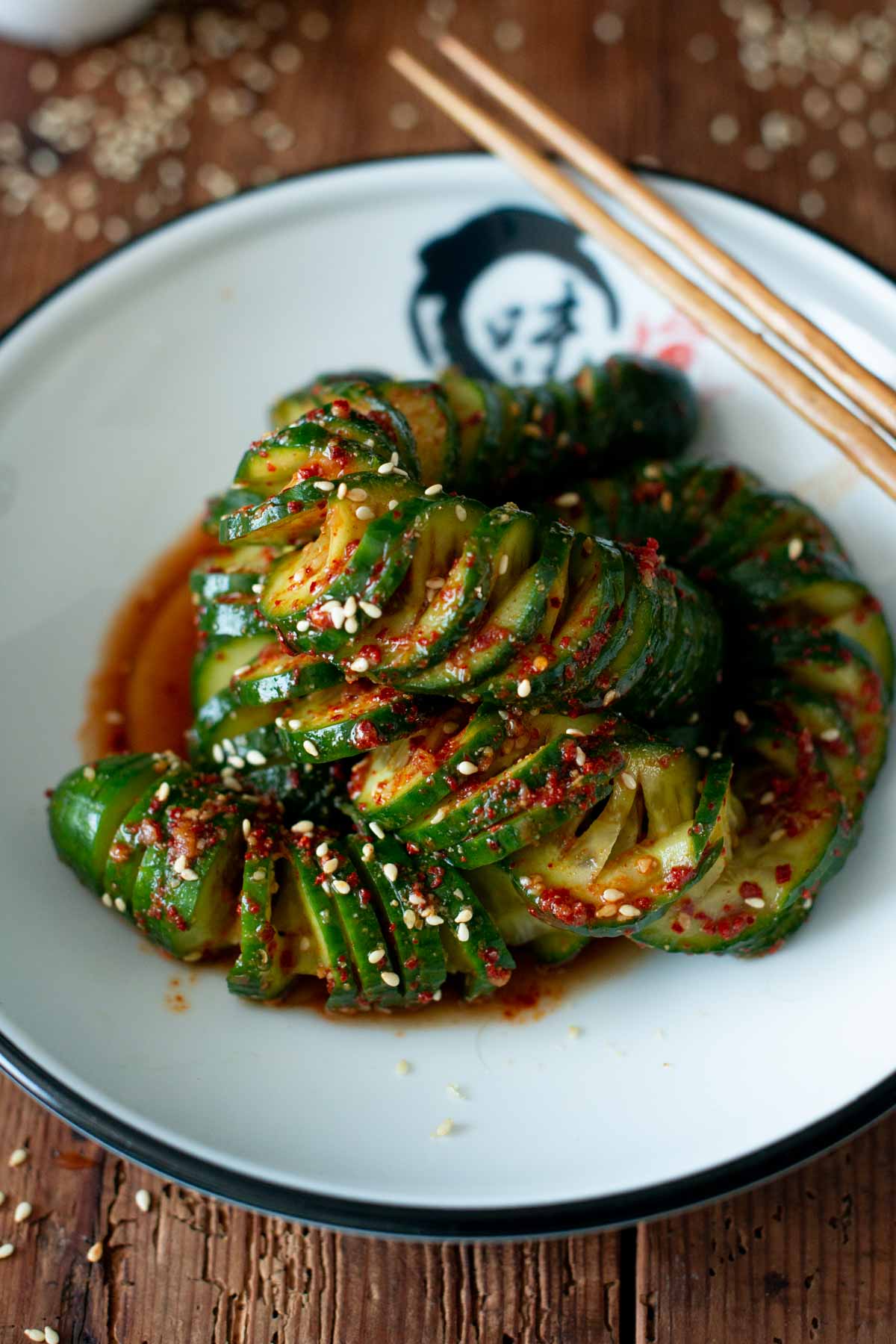 Image: Korean cucumber salad