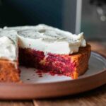 Bild von einem rote Bete Kuchen
